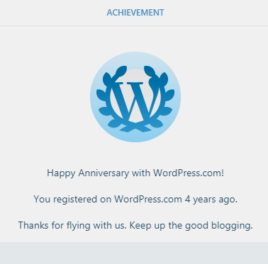 wordpress 4 years